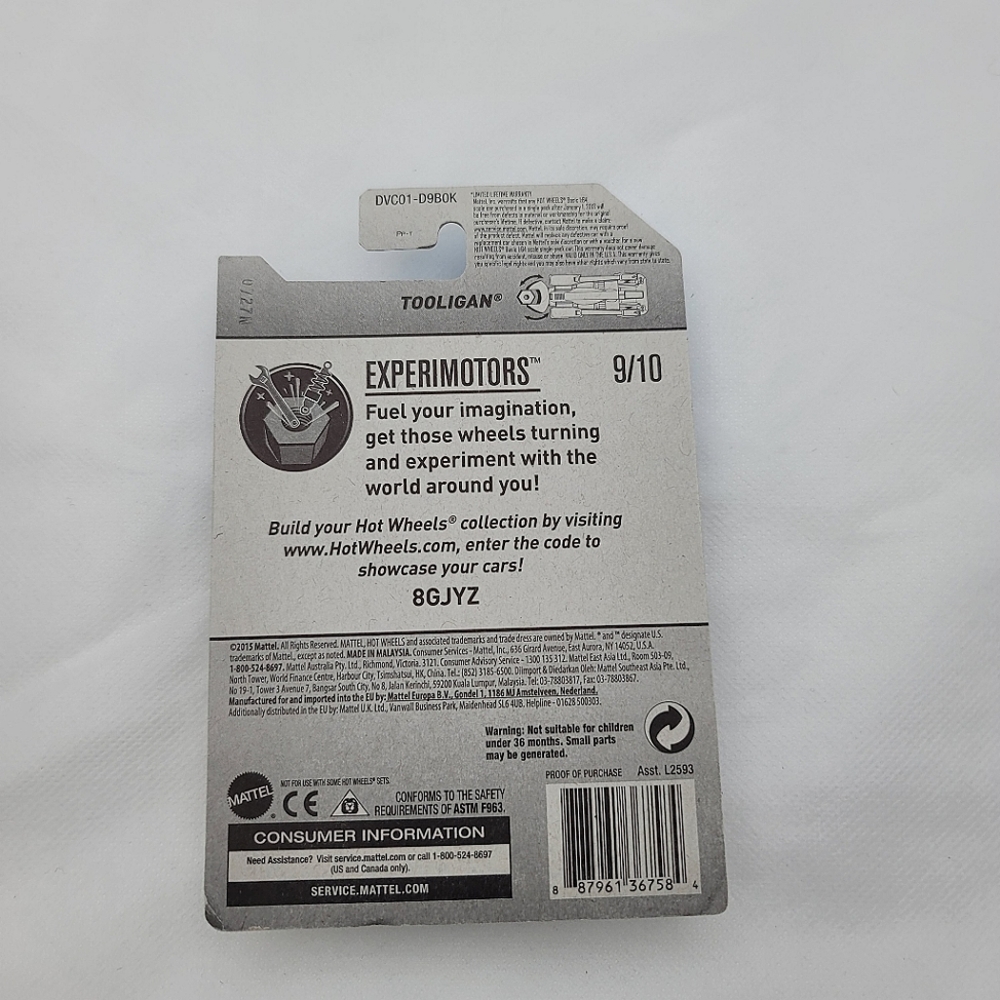 Hot Wheels Tooligan EXPERIMOTORS - Picture 2 of 2